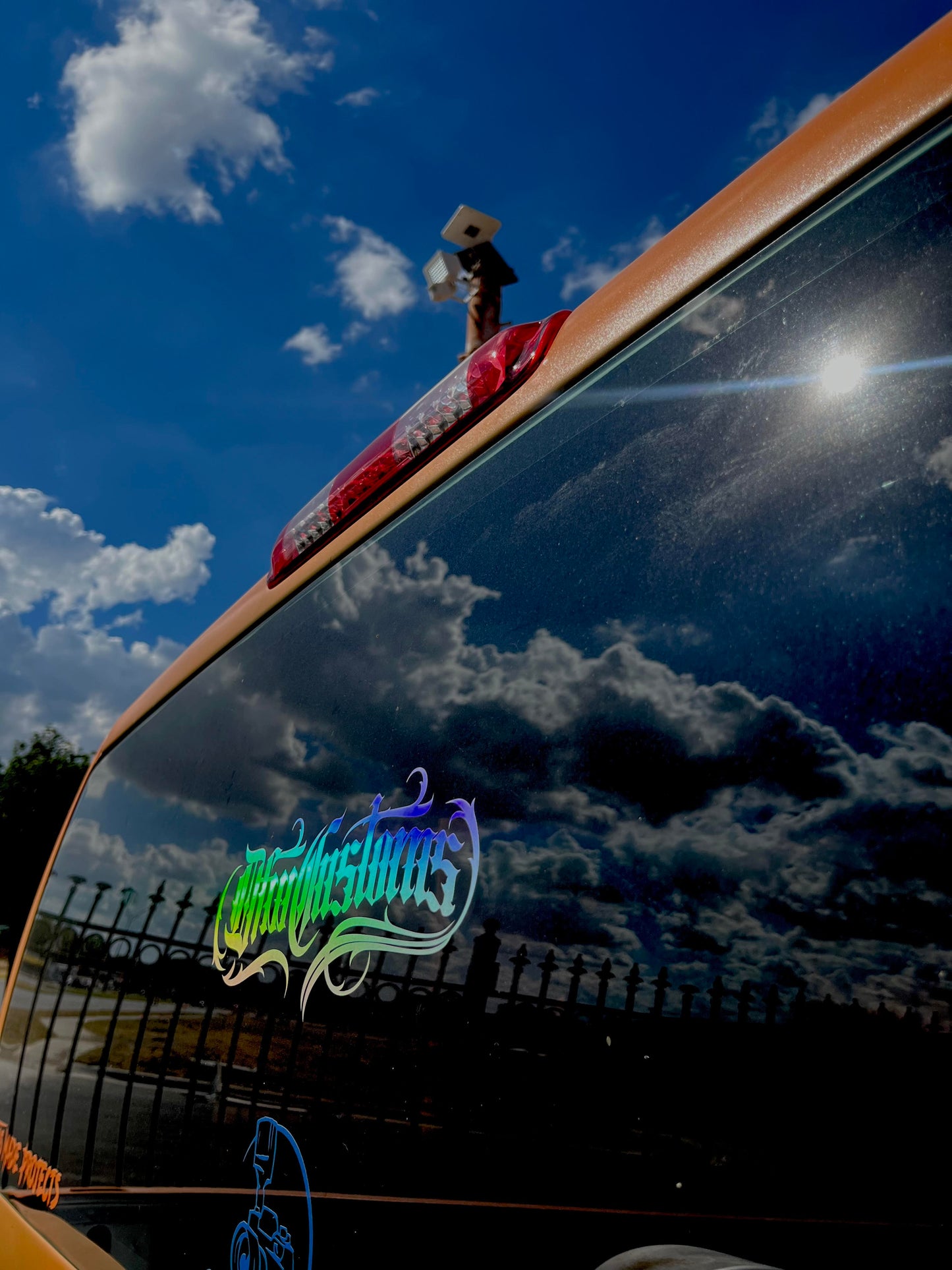 DFW CUSTOMS DECAL