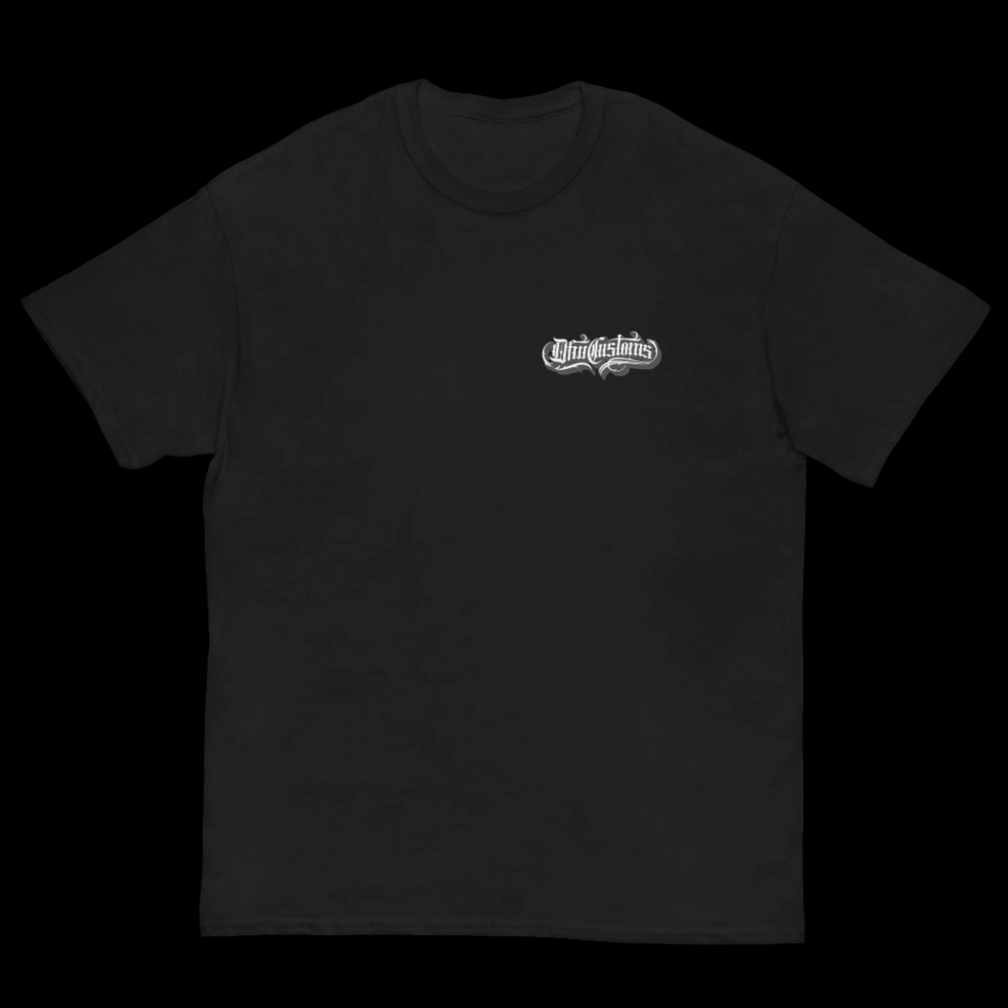 DFW CUSTOMS ORANGE SHOP TRUCK T SHIRT
